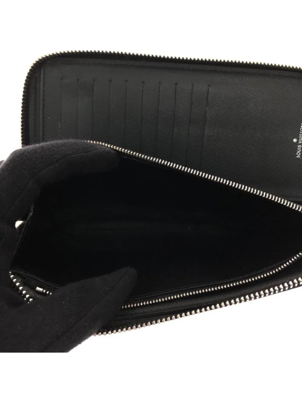 Louis Vuitton Wallet Damier Graphite Zippy Vertical